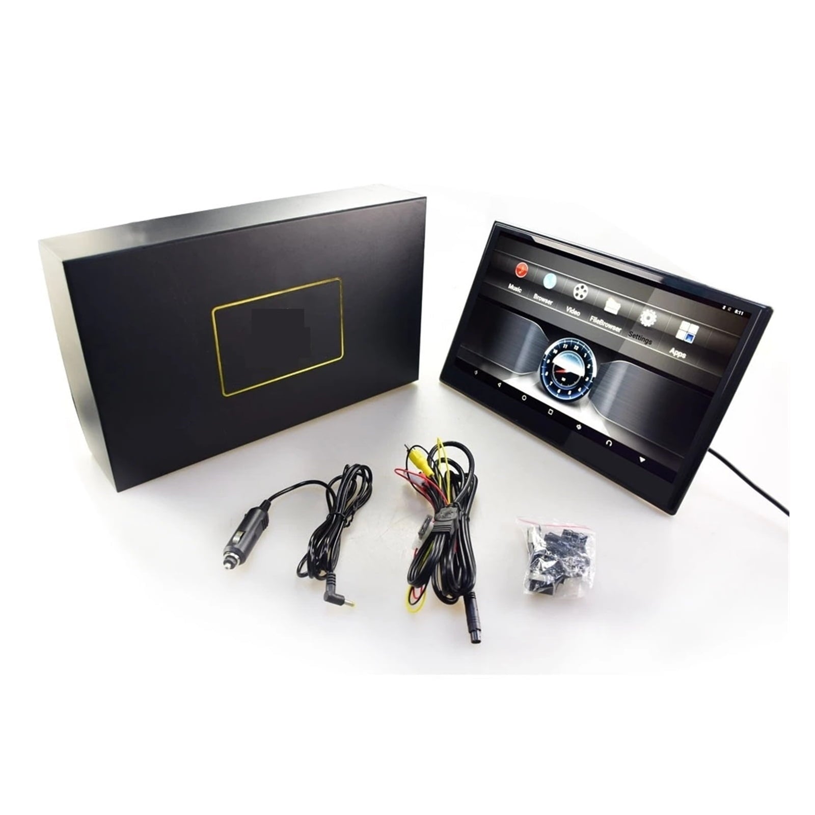 12.5 Inch IPS Car Headrest Monitor Monitor 2G/32GB DDR Rear Seat Entertainment System Monitor