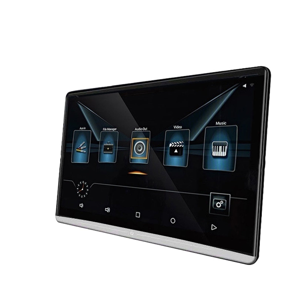 13.3 Inch Car Headrest Monitor Video APP Download 4K 1080P HD WIFI/HDMI/USB/TF/BT RAM 2GB+16GB Mirroring/Miracast