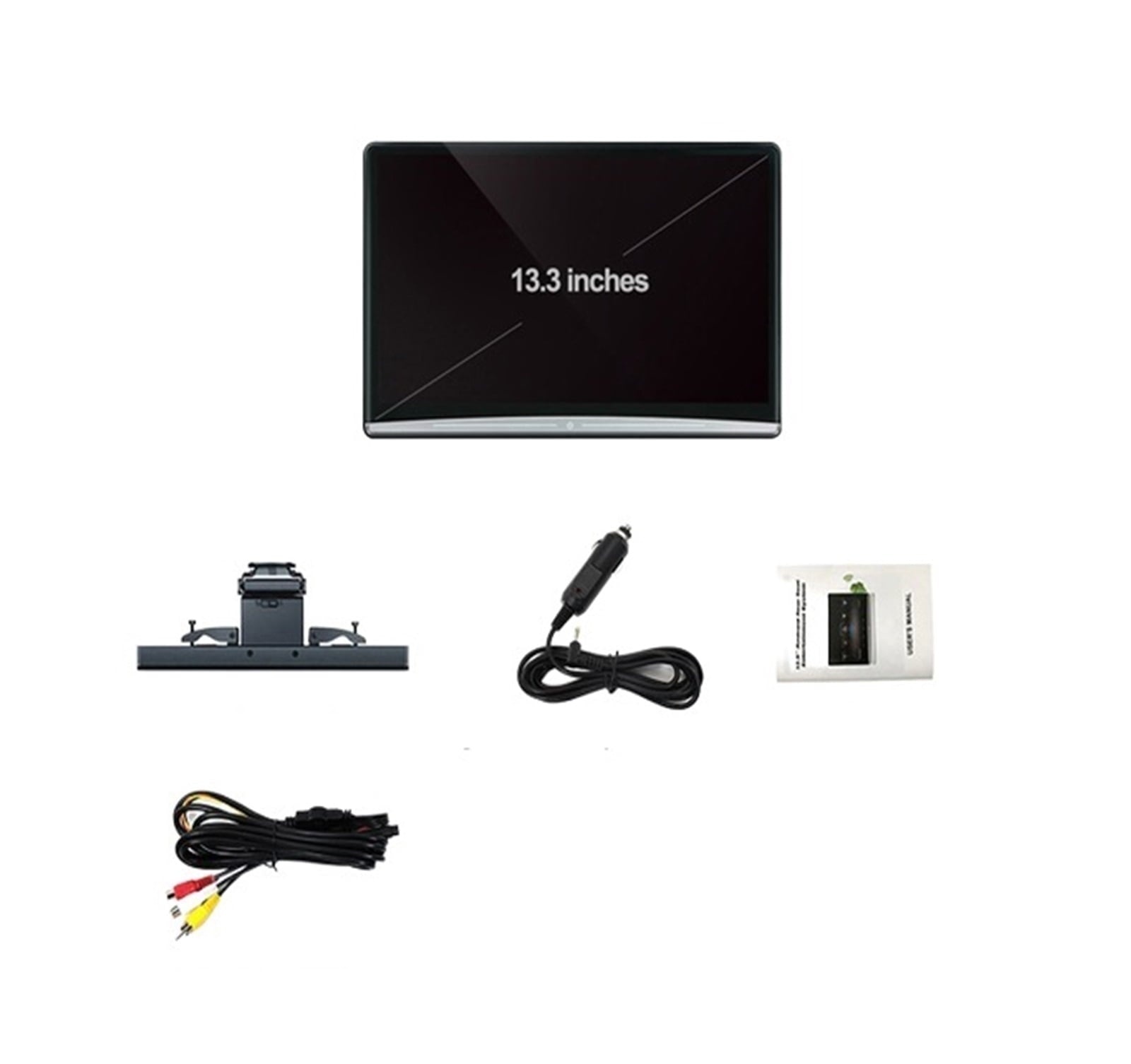 Car Headrest Screen Multifunction Tablet Touch Screen 4K Movie Player Car Back Seat TV Monitor Link Out