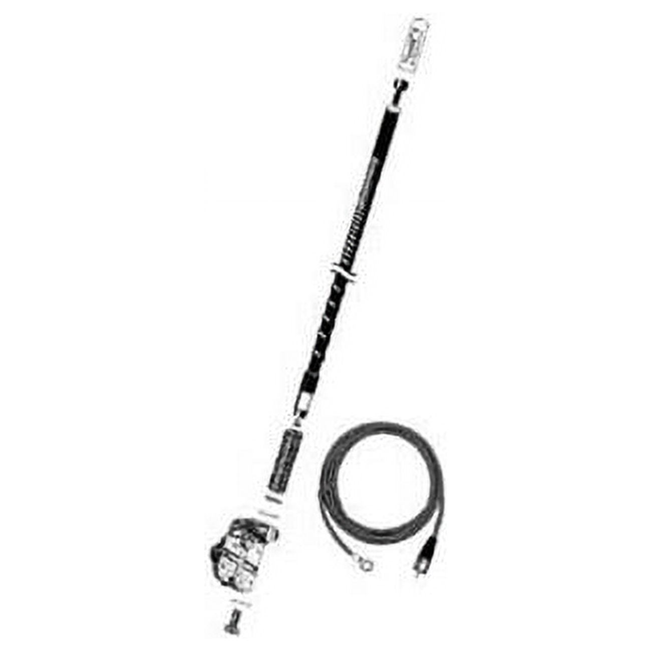Firestik  2 ft. CB Radio Antenna Kit - White - 28 Inches Length 100 Watts Power Rating Fiberglass Antenna 3/8in. x 24 Termination