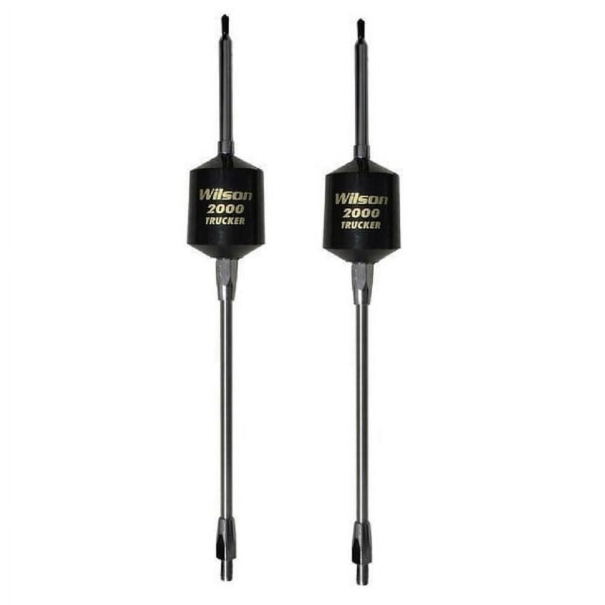 LOT OF 2 WILSON 305-495 T2000 SERIES TRUCKER CB RADIO ANTENNA 10SHAFT (BLACK)