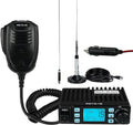 MB1 AM/FM mode , 40 CH CB Mobile Radio with 45 Inch CB Antenna, Instant Channel 9/19, 7-Color Screen, Auto-Scan, Trucker Essentials