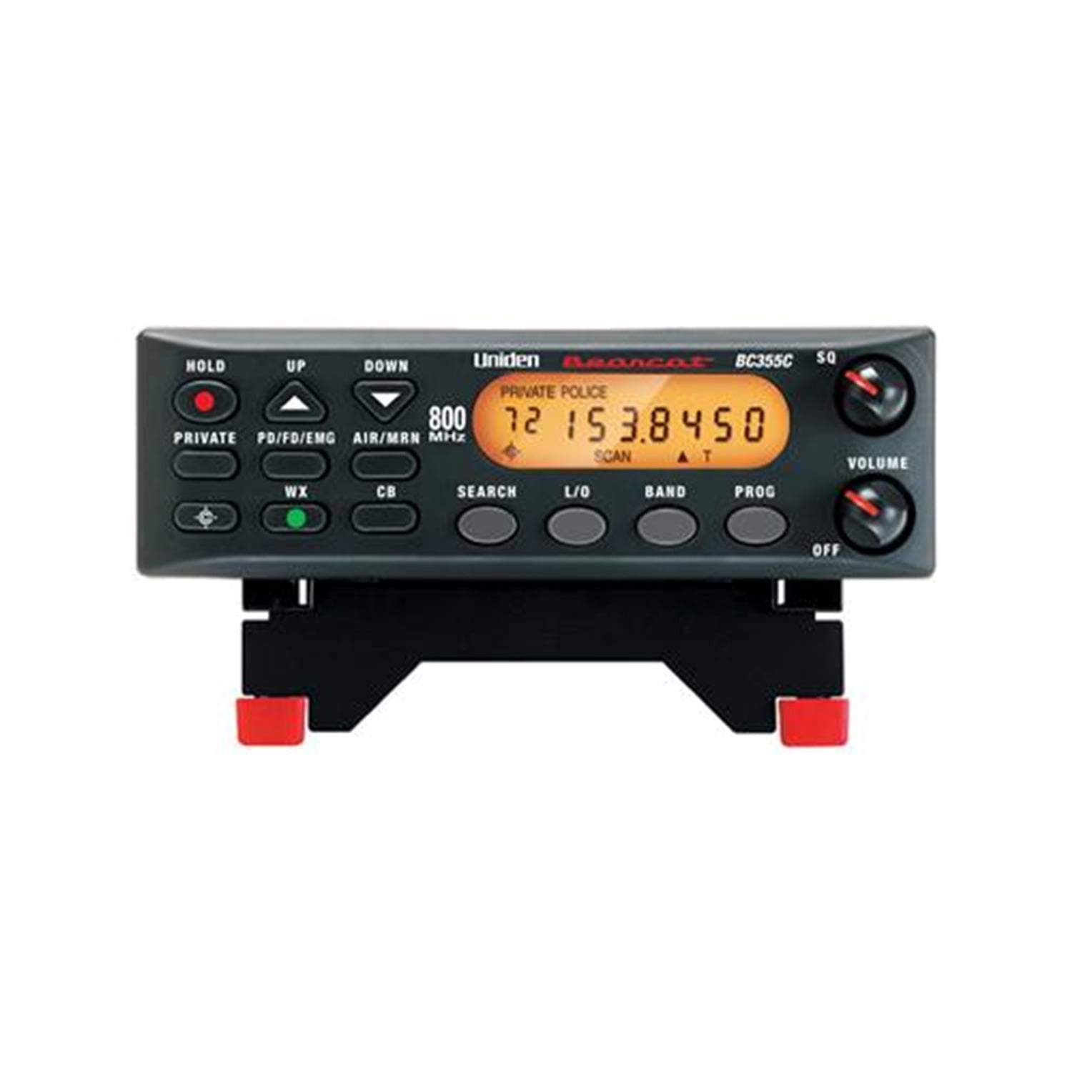 Uniden BC355N 800 MHz 300-Channel Base/Mobile Scanner, Close Call RF Capture,Black