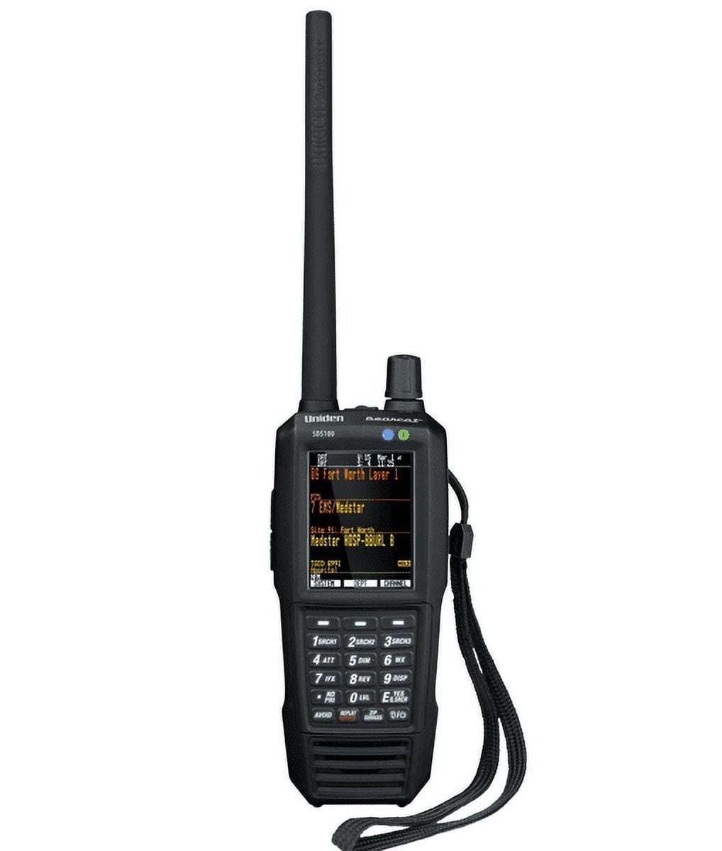 Uniden SDS100 True I/Q Handheld Digital Police Scanner