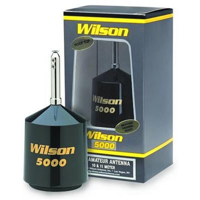 Wilson 5000 Roof Top Mount Base Load CB Antenna with Weather Cap for Automobile (New)